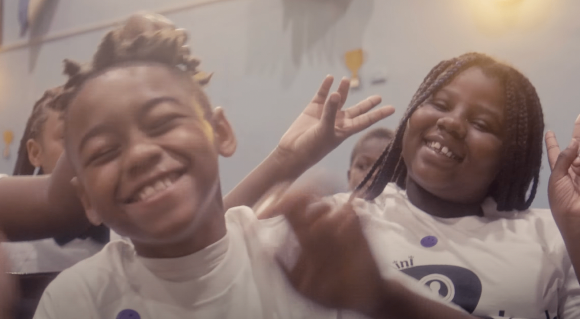 Rebels for Peace youth laughing together